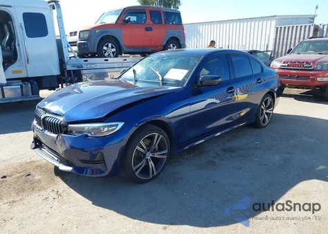 2020 BMW 330I z USA, uszkodzony, nr VIN 3MW5R1J02L8B14377